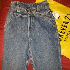 Forever 21 High Waisted Boyfriend Jeans